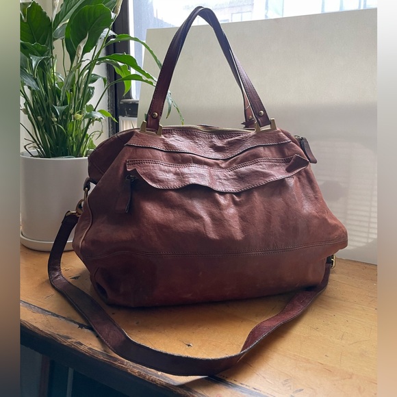 RABEANCO Tan Leather Bag - Picture 10 of 11